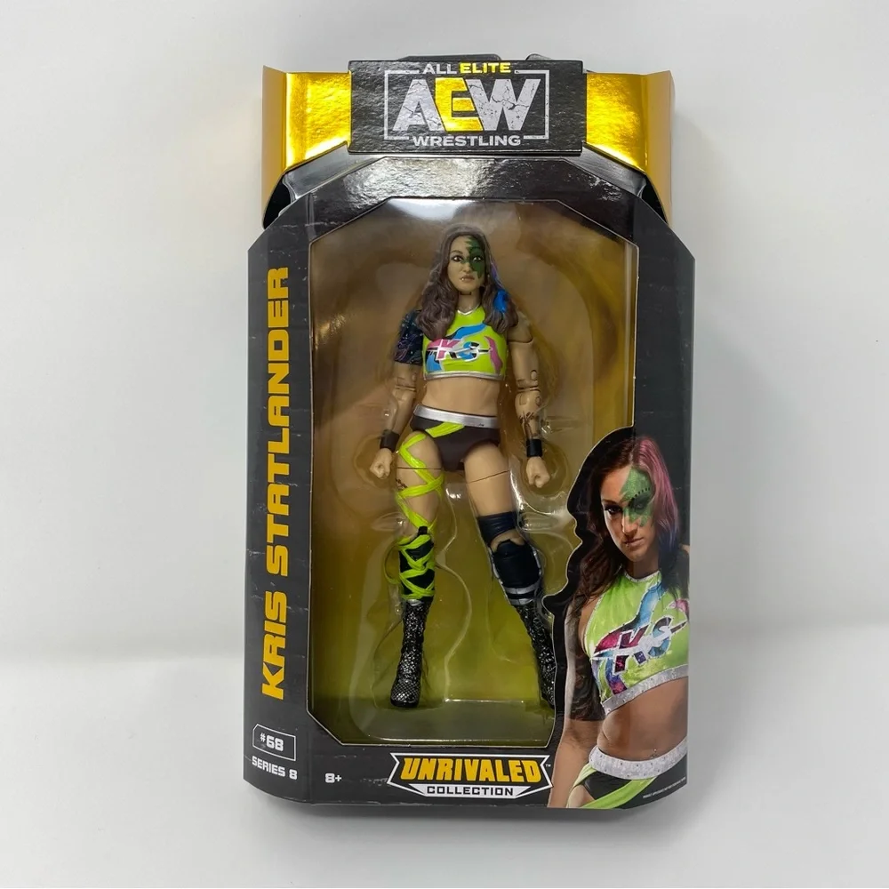 Jazwares AEW Unrivaled Collection Series 8 Kris Statlander #68 6” Action Figure